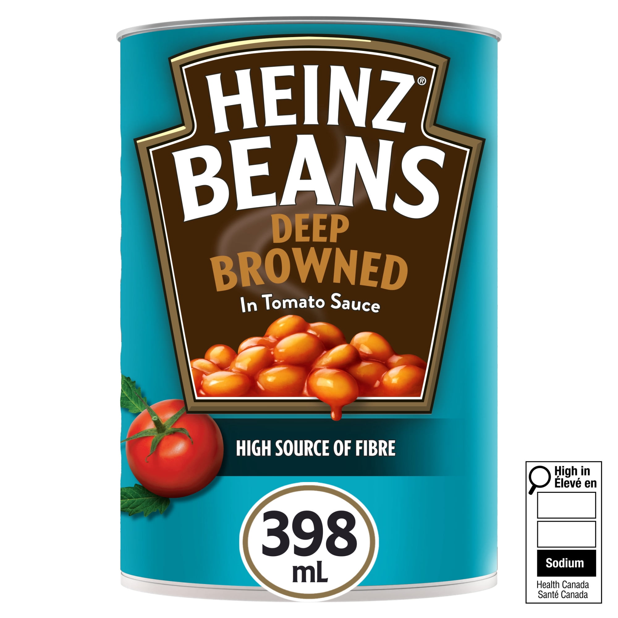 Heinz Deep-Browned Beans with Tomato Sauce, 398 mL Can - Walmart.ca