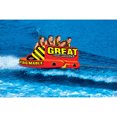 thumbnail image 3 of SPORTSSTUFF 53-2218 Great Big Mable 4-Rider Inflatable Towable Tube w/ Tow Rope, 3 of 6