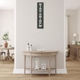 thumbnail image 3 of IH Casa Decor Vertical Embossed Metal Sign Rise And Shine, 3 of 3