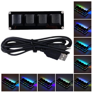 4Key Gaming Keyboard Programming Macro keypad Mechanical Keyboard R8W6 F5V4