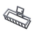 thumbnail image 1 of maskred Pinces à Griffes Mode Grand Style Simple Pratique Style Simple Accessoires Exquis Barrettes pour Femmes Noir/rectangle 1Ensemble, 1 of 6