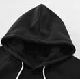 thumbnail image 4 of Yuyuzo Men Pullover Sweatshirts Long Sleeve Drawstring Hooded Sports Solid Color Patchwork Hoodies for Men, 4 of 5