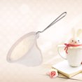 thumbnail image 1 of UPGRATOR Reusable White Coffee Filter with Flannel Cloth and Stainless Steel Handle for Daily Use, 1 of 8