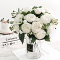 thumbnail image 3 of Youkk 2pcs Easy To Clean – Realistic Appearance – Artificial Flowers For Wedding purple 1Set, 3 of 6
