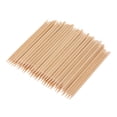 thumbnail image 2 of Tool 100PCS Nail Art Wood Sticks Wooden Cuticle Remover Pusher Manicure Pedicure Tool Disposable, 2 of 7
