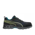 thumbnail image 1 of PUMA Sécurité Femmes Fuse Knit Low Embout Composite EH Chaussures de Travail Noir - 643935, 1 of 5