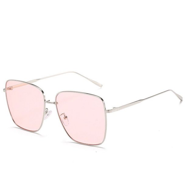 Oversized Square Polarized Sunglasses for Women HD Nylon Lens UV400 Protection Oversized Polarized Square Sunglasses Women Trendy Retro UV400 main image 4