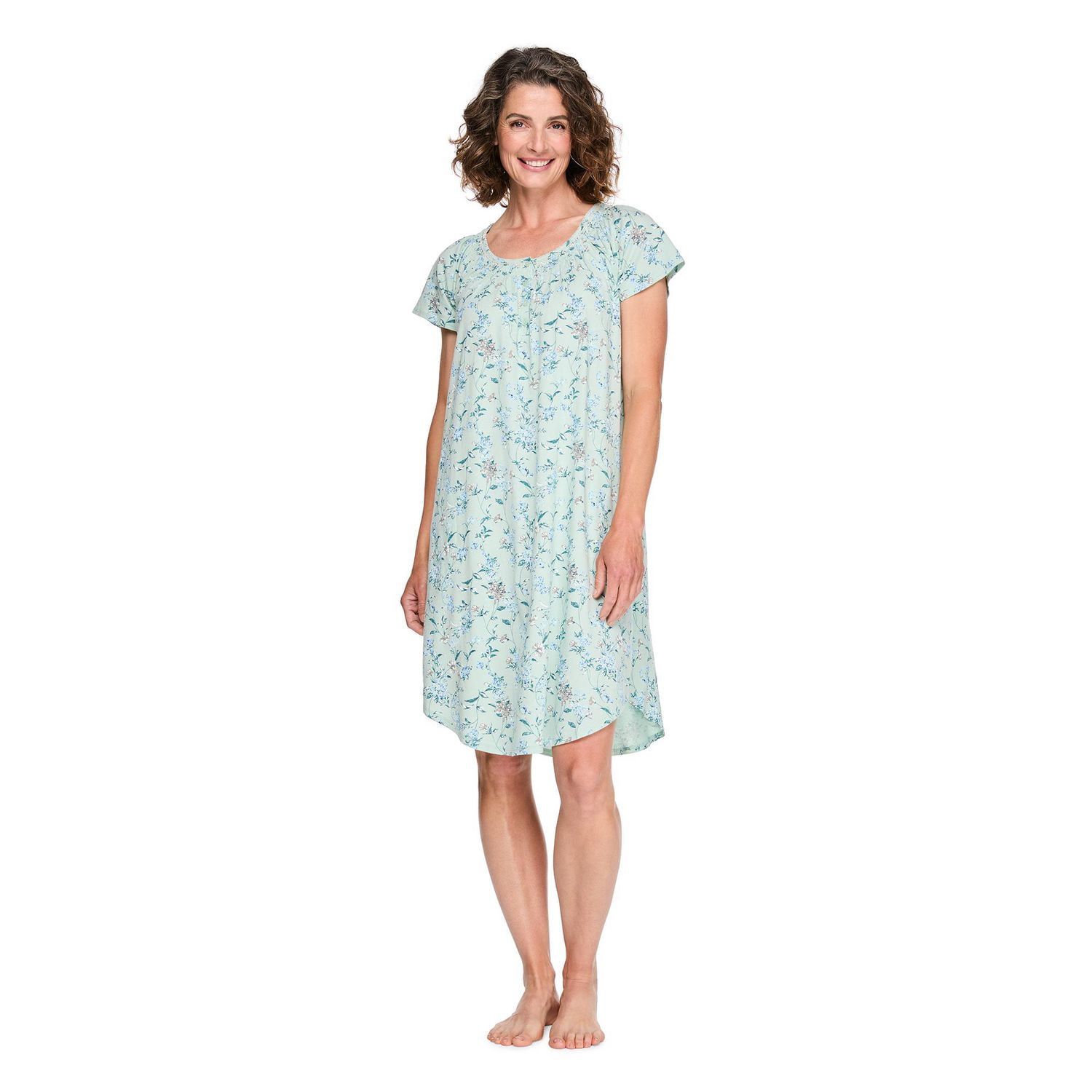 Chemise de nuit à manches évasées Iyla pour femmes