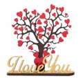 thumbnail image 2 of Desktop Decor Valentines Day Wooden Table Top Decorations Wooden Signs Table Centerpieces Decoration For Valentine Day Party Table Home Decor, 2 of 4