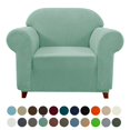 thumbnail image 1 of Subrtex 1-Piece Stretch Sofa Slipcover Non Slip Couch Cover, Texture Grid Pattern, 1 of 6