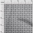 thumbnail image 1 of oneOone Cotton Poplin Fabric Dot & Floral Block Printed Craft Fabric BTY 42 Inch Wide, 1 of 4