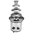 thumbnail image 3 of Electric Chocolate Fountain Fountain Ma Fountain Machine Tower Decor 4 Layer with Chocolate Fountain Machine Stainless Steel Abs Decorative Decorated, 3 of 8