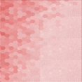 thumbnail image 1 of Ahgly Company Tapis d'Intérieur Lavable à la Machine, Carré, Transitionnel, Pastel Rouge Rose, Tapis de Zone, 5 Pieds Carré, 1 of 7