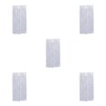 thumbnail image 1 of Decodeary Safe Foil Fringe Curtain Multiple Colors And Finger Tassels For Memorable Silver 3*1m 5Set, 1 of 4