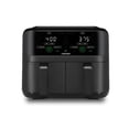 thumbnail image 1 of Refurbished Chefman RJ38-SQPF-3TDB-2-CA 1700W 5.7L TurboFry Touch Dual Air Fryer with Digital Display, Black, 1 of 3