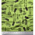 thumbnail image 1 of Soimoi Green Rayon Fabric Gardening Tools & Hardware Decor Fabric Printed Yard 42 Inch Wide, 1 of 5