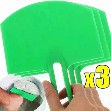 3/1pcs Seaux Courbés Pelles Couteau Grattoir Spackle Peinture Cloison Sèche Finition Plâtre Grattoir Outils de Construction