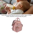 thumbnail image 4 of Backpack Diaper Bag Foldable Multifunctional Baby Diaper Backpack with USB Charging Port for Travel, 4 of 7