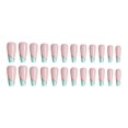 thumbnail image 2 of ruzhgo Faux Ongles Longueur Cercueil Résistants aux Rayures Ongles à Presser Amovibles Bout d'Ongle Ajustable Autocollants de Manucure Filles Type 1 Type 20, 2 of 6