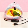 thumbnail image 1 of Heated Hanging Bird Cozy Warm For Parrots Conures Small Birds With Chewable Rope, 1 of 5