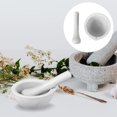 thumbnail image 4 of 2 Sets/4pcs Portable Porcelain Medicine Pounding Masher with Pestle, 4 of 9