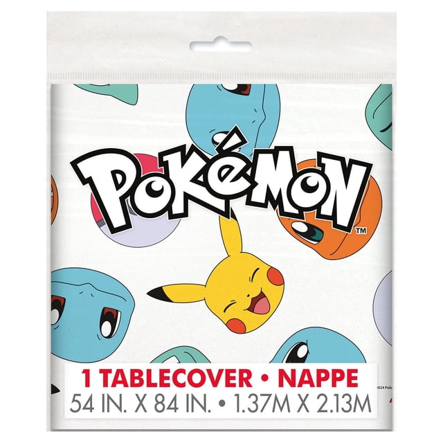 Pokémon Rectangular Plastic Table Cover