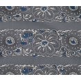 thumbnail image 4 of oneOone Cotton Flex Fabric Leaves & Floral Block Printed Fabric 1 Yard 40 Inch Wide, 4 of 4