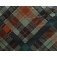 thumbnail image 4 of oneOone Georgette Viscose Fabric Tartan Check Decor Fabric Printed BTY 42 Inch Wide, 4 of 4
