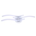 thumbnail image 3 of Amdohai 3 Branches L-ED Waved Light White 18W Aluminum Ceiling Light, 3 of 7