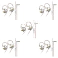 thumbnail image 1 of QualitChoice AK6 PLUS Écouteurs Filaires Oreillette à Réduction de Bruit Casque avec Embouts Blancs avec Micro 5 Ensembles, 1 of 6