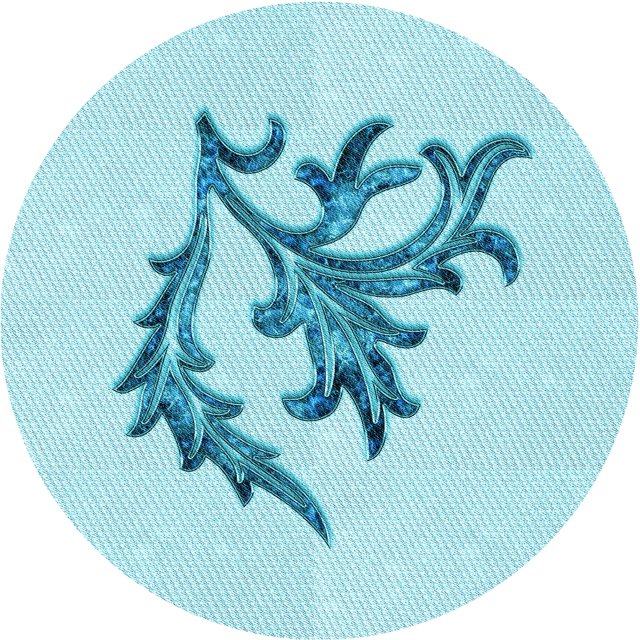 Ahgly Company Tapis d'Intérieur Ronds Transitionnels Lavables à la Machine, Bleu Électrique, 5 Pieds Rond