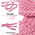 thumbnail image 3 of Unique Bargains 39 Feet Tug of War Rope for Adults Teen 3-Strand Natural Twisted Cotton Rope with Flag Pink, 3 of 7