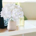 thumbnail image 1 of Lisbinx Glued Rose Faux Hydrangea Flowers – Realistic Home Decor Fake Blooming Arrangement, 1 of 7