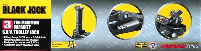 BLACK JACK Blackjack 3 Ton Suv Service Jack