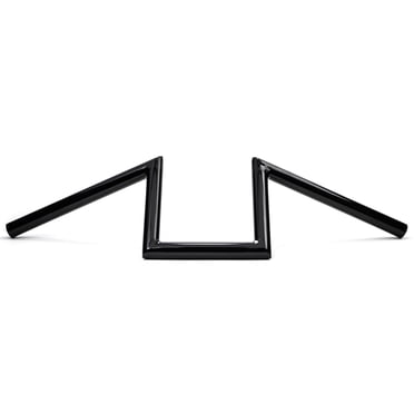 Krator Barres Z de Remplacement Guidons Personnalisés Bobber Harley Triumph Noir 1 Pouces Pouce Zee Zed Compatibles avec Harley Davidson Screamin Eagle