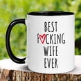 thumbnail image 2 of Hearth & Gear Ceramic Coffee Mug Classic Design Microwave Durable Quality Ideal For Daily Use Divided Glass Food Storage Containers Pottery Mugs Wall Foam Insulation Tumblers Set Wait for It Mug Cups, 2 of 4
