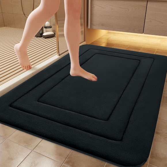 Tyidzon Shower Room Rug Bedroom Meander Carpet Floor Mats Bathroom Absorbent Mats Kitchen Foot Mats Wash Bathroom Rugs For Bath Tub And Shower Rug