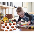 thumbnail image 2 of DDBASKET Rectangular Basketball Baskets Gift Basket Empty Kids Storage Bins Baby Boy Basket Kids Toy Storage Bin Organizer Box Basketball Room Decor for Home(Basketballs), 2 of 6