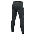 thumbnail image 4 of KIHOUT Pantalons de Compression Hommes Collants de Course Leggings Athlétiques Entraînement Gym Basketball Pantalons de Base, 4 of 4