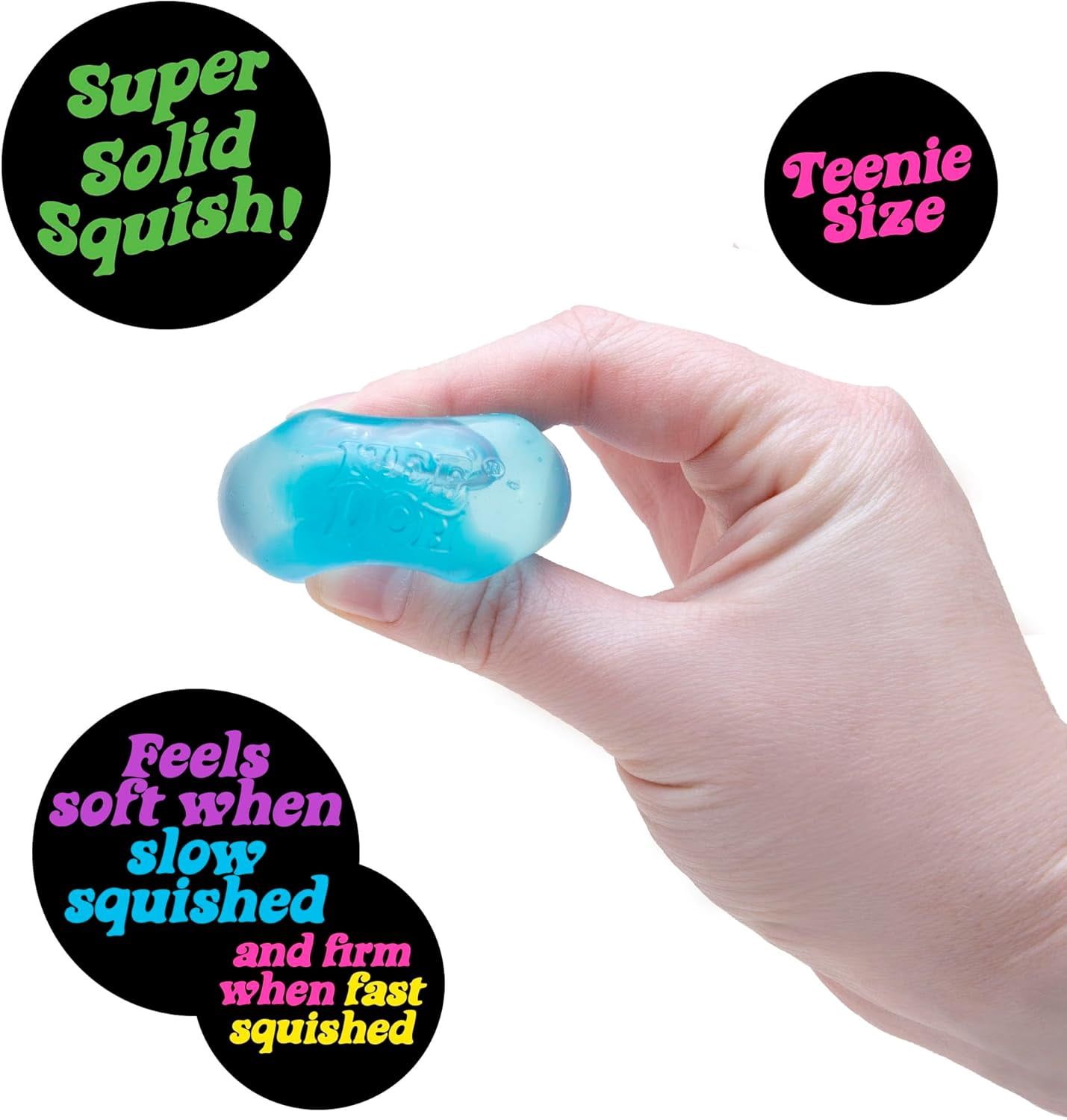 Schylling NeeDoh Nice Ice Baby - Sensory Squeeze Toy - Super Solid
