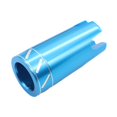 thumbnail image 2 of jinwen Fishing Rod Gimbal Metal Pole Cap for Rod Holder DIY Rod Building Rod Repair Blue, 2 of 9