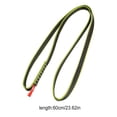 thumbnail image 3 of VONKY Rock Climbing Rope Professional Simple Safety Sling Sturdy Safe Webbing Fall Prevention Protection Gear for Body Protecting Purple Green, 3 of 6