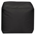 thumbnail image 1 of Gouchee Home Cube Brava Ink Pouf Ottoman – Water-Repellent Cube Bean Bag Footstool with Polystyrene Beads, Lightweight & Portable for Living Room or Dorm, 1 of 9