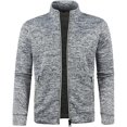 thumbnail image 1 of ORUYROP Sweat à Capuche Zippé pour Hommes, Mode Automne/hiver 2023, Veste Décontractée à Manches Longues, 1 of 4