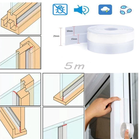 Self Foam Weather Stripping Tape Roll for Doors and Windows Draft Soundproof Seal
