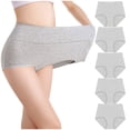 thumbnail image 1 of Soki Culottes pour Femmes 5 Pcs en Coton Taille Haute en Liquidation, 1 of 2