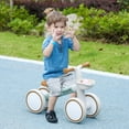 thumbnail image 2 of Qaba Baby Balance Bike, Toddler Balance Bike with Adjustable Seat, Green, 2 of 9