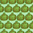 thumbnail image 1 of Ahgly Company Machine Washable Indoor Square Transitional Green Area Rugs, 4' Square, 1 of 7