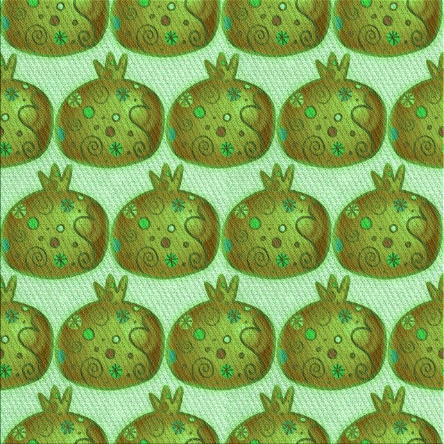 Ahgly Company Machine Washable Indoor Square Transitional Green Area Rugs, 4' Square