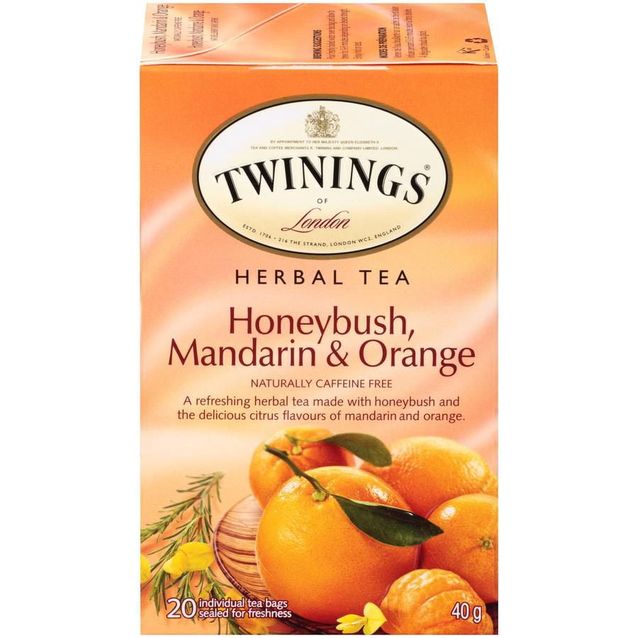 Twinings Honeybush, Mandarin & Orange Herbal Tea 20s